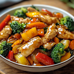 Delicious Chicken Stir Fry with Vegetables