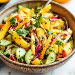 Mango Cucumber Summer Slaw: A Vibrant Cooling Salad for Hot Days