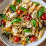 Caprese Pasta Salad Recipe – Fresh Italian-Inspired Dish