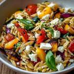 Fresh Orzo Salad with Veggies and Feta for Vibrant Meals