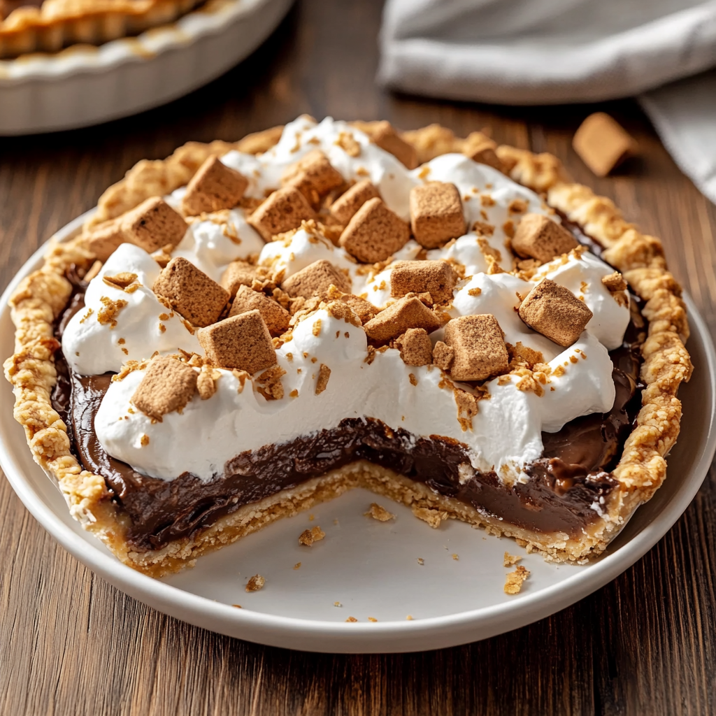 Ultimate S’mores Pie: The Gooey Chocolate Bliss You Need Now