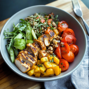 Chicken Burger Bowls (Whole30!)