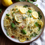 The Best Lemon Capellini Salad – A Zesty Fresh Twist on Italian Cuisine