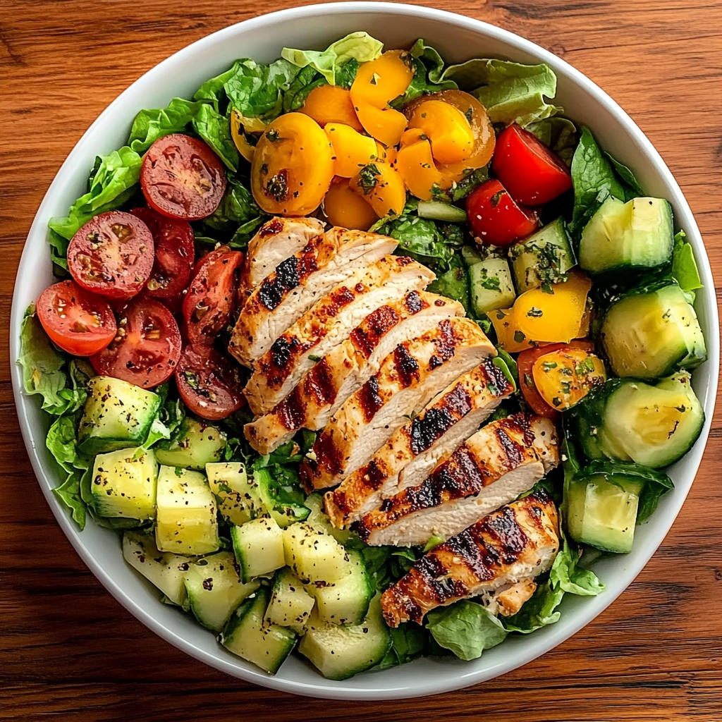 The Ultimate Grilled Chicken Salad: Healthy, Flavorful, and Easy to Make