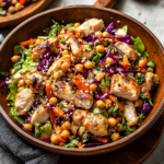 Sesame Chicken and Chickpea Salad: A Flavorful, Healthy Meal for Every Occasion
