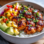 Sticky Hawaiian Chicken Bowl