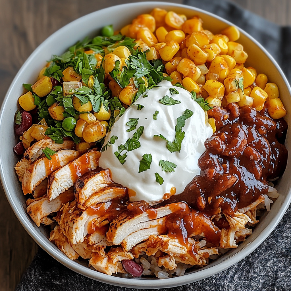 High Protein BBQ Chicken Ranch Bowl: A Flavorful Wellness Dish