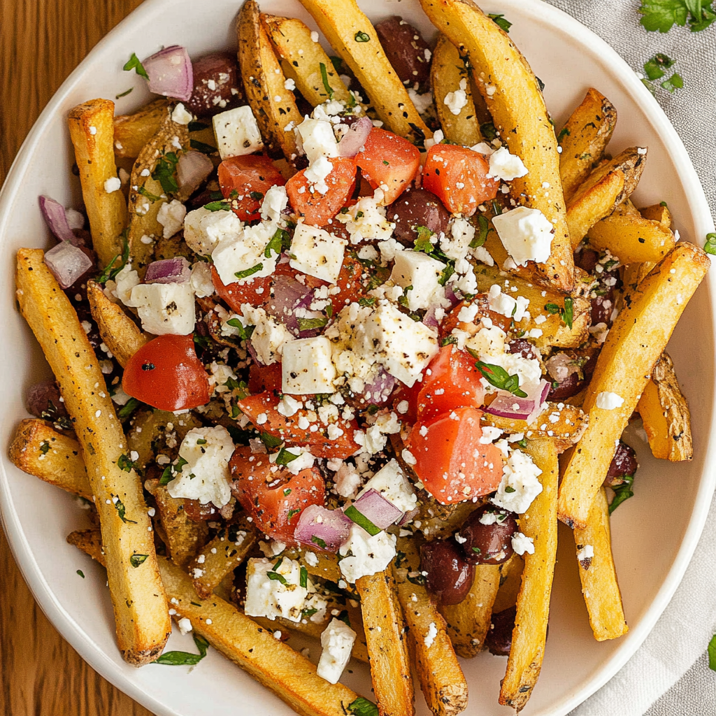 Loaded Greek Fries: A Vibrant Dish for Nourishing Moments