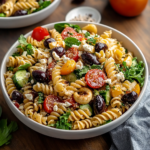Healthy High Protein Pasta Salad No Mayo