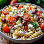 Quick Greek Pasta Salad