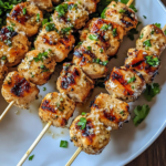 Grilled Garlic Parmesan Chicken Skewers: A Delicious and Easy Recipe for Your Next BBQ