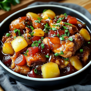 Sweet Hawaiian Crockpot Chicken