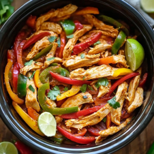 Easy Crockpot Chicken Fajitas: A Flavorful Weeknight Meal