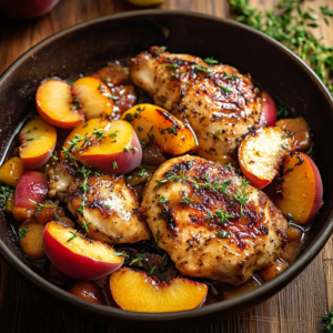 Chicken with Peaches: A 30-Minute One-Pan Summer Delight