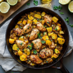 Chicken and Summer Squash Skillet