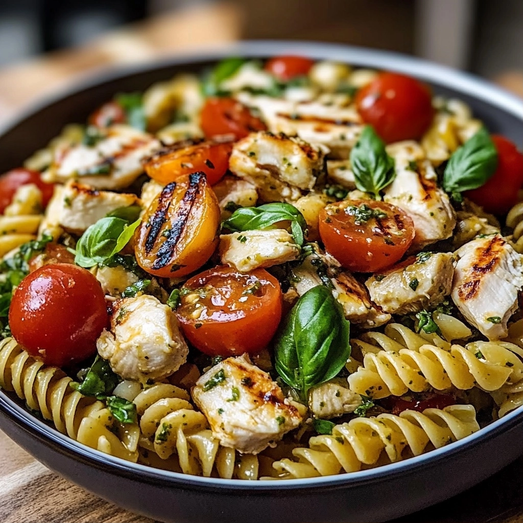 Chicken Caprese Pasta Salad Is Your New Favorite Summer Dish