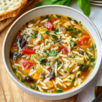Delicious Mediterranean Orzo Soup: A Vibrant and Healthy Meal