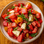 Refreshing Watermelon Tomato Salad Recipe