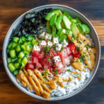 10-Minute California Sushi Bowl: Freshness in Every Bite