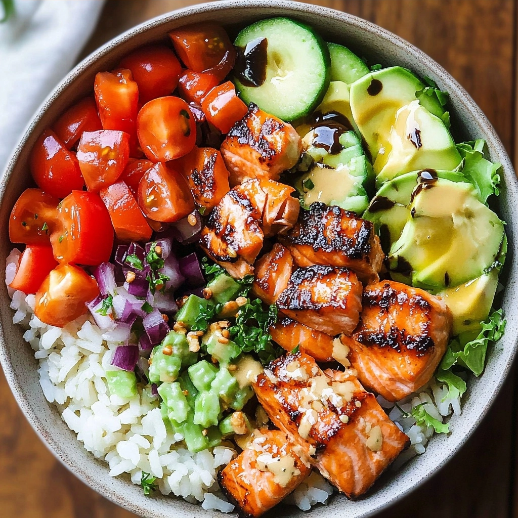The Ultimate Summer Salmon Rice Bowl