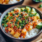 Vegetarian Crunchy Roll Bowls