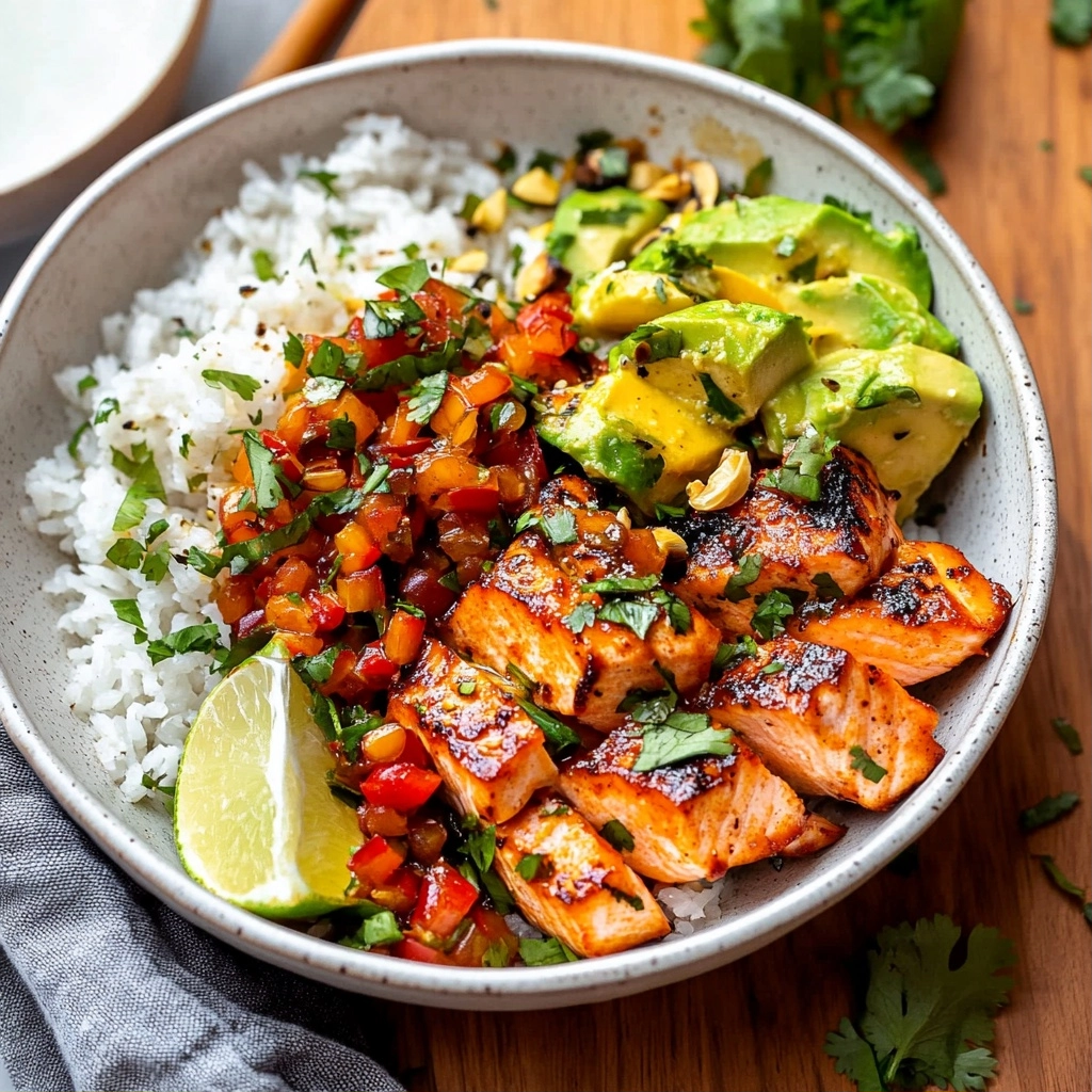 Chili Lime Salmon Bowls: A Vibrant &amp; Nourishing Weeknight Delight