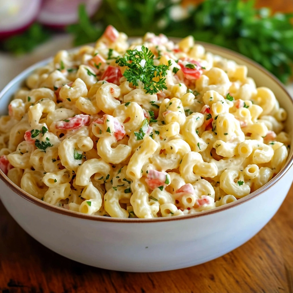 Deli Style Macaroni Salad: A Refreshing Summer Side