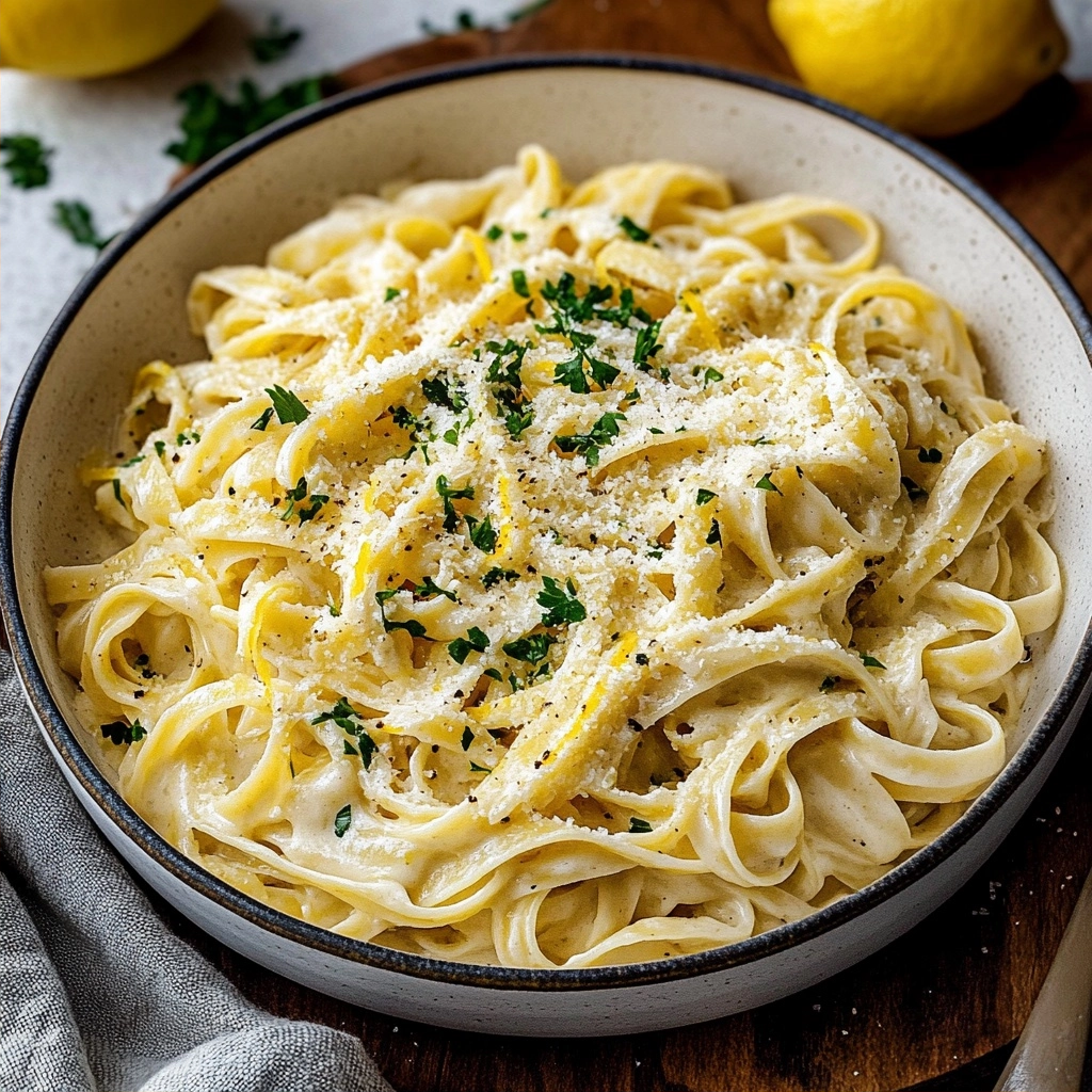 20-Minute Creamy Lemon Pasta