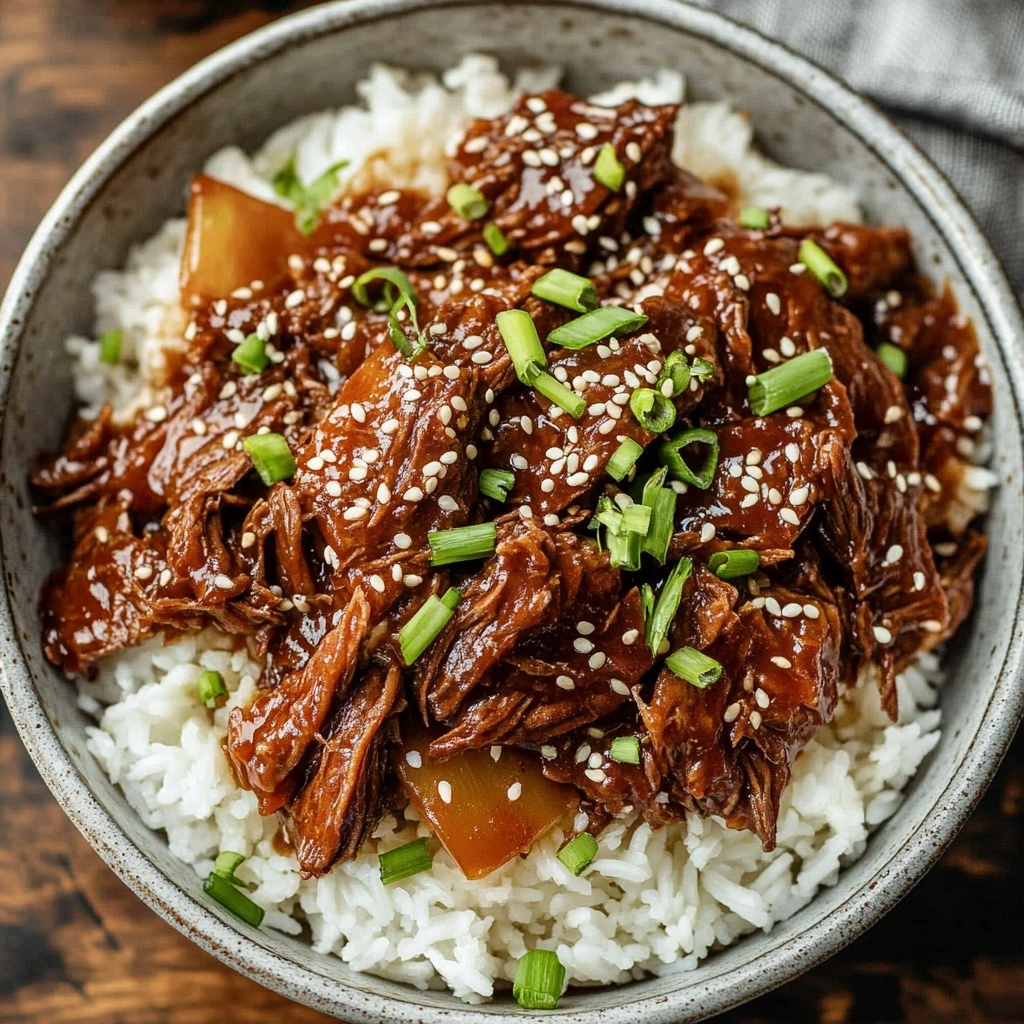Easy Slow Cooker Korean Beef Recipe