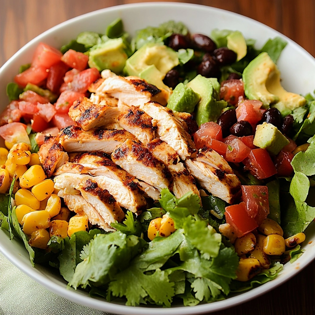 Southwest Chicken Chopped Salad with Chipotle’s Honey Dressing