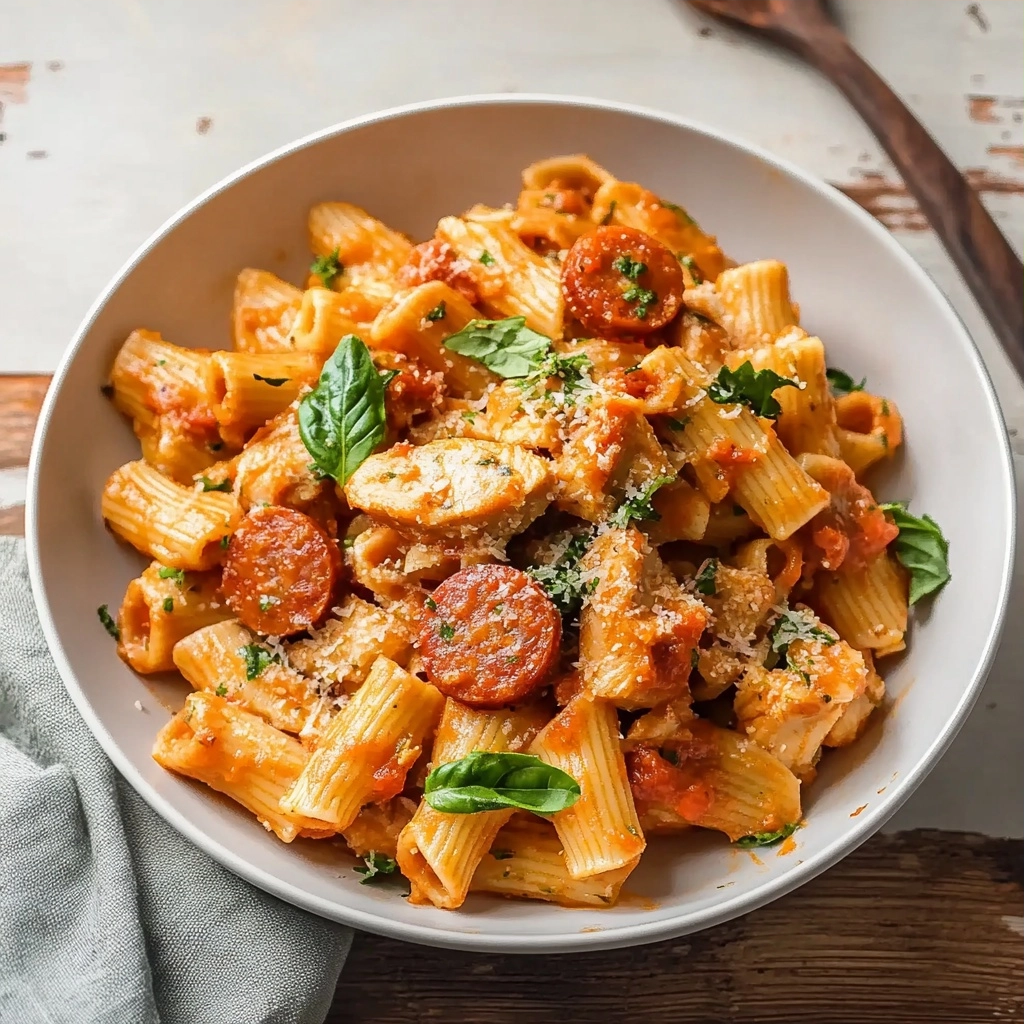 Italian Chicken Sausage Pasta: A Quick &amp; Wholesome Weeknight Favorite