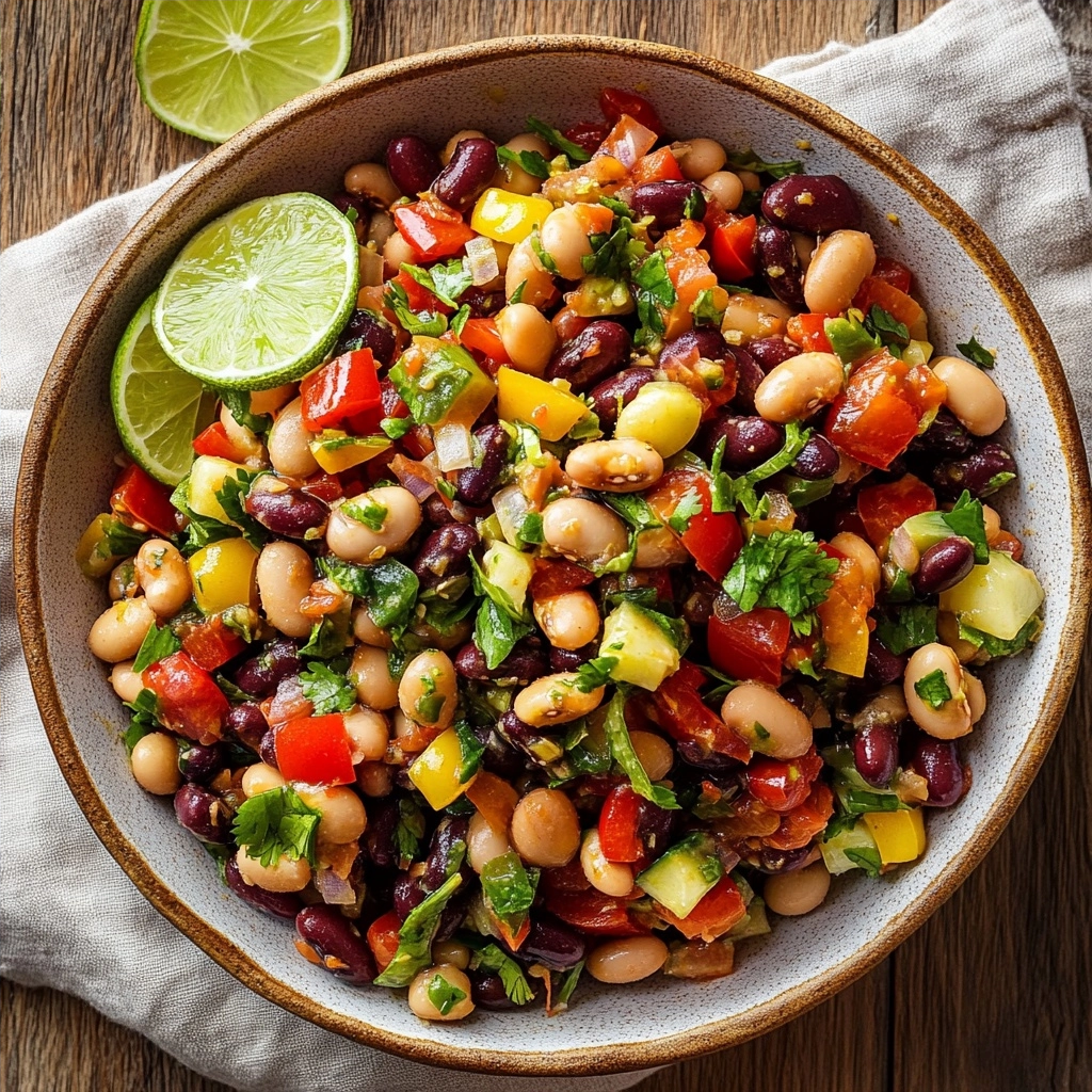 Chili Lime Bean Salad