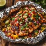 Mexican Chicken Foil Packets