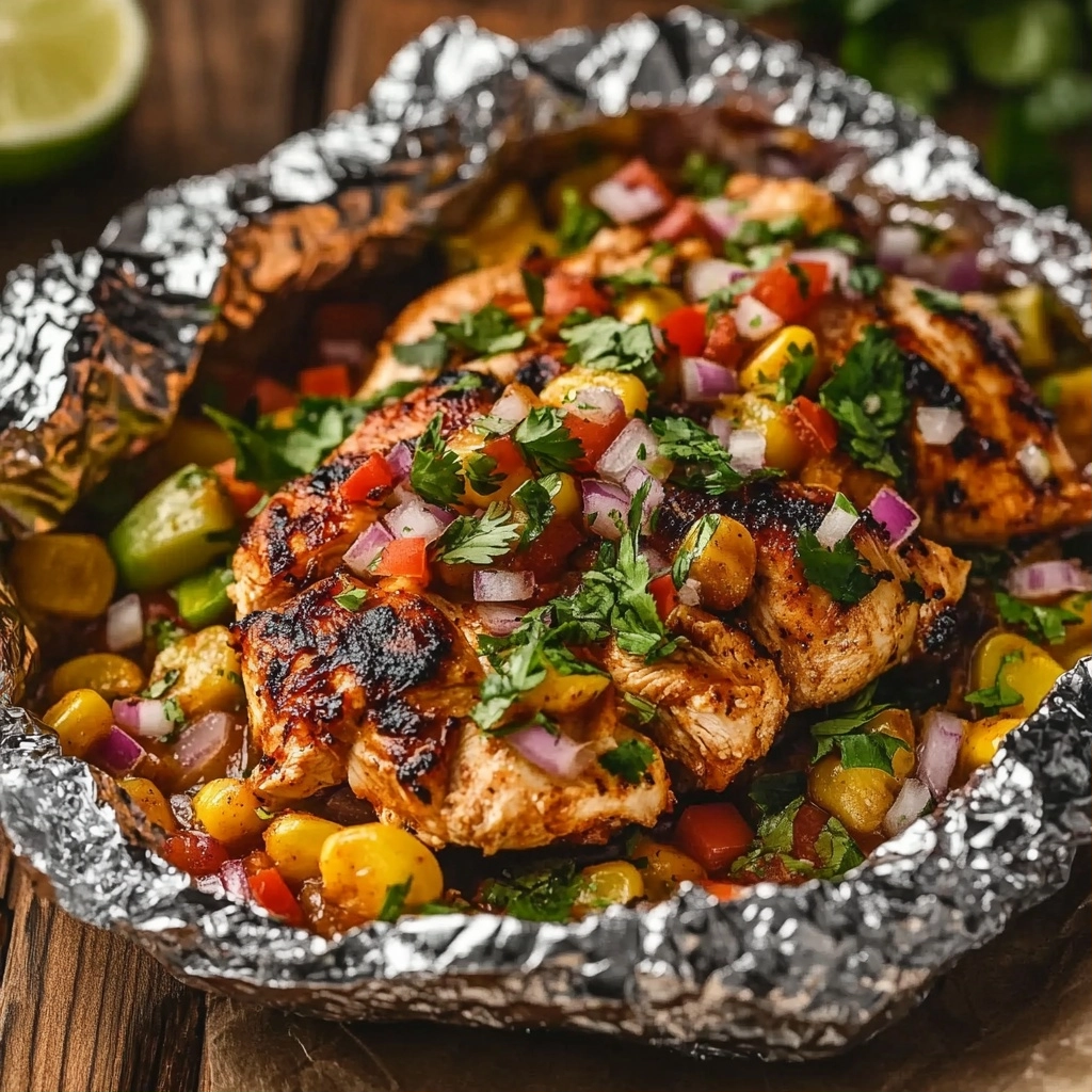 Mexican Chicken Foil Packets