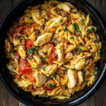 Crockpot Marry Me Chicken Orzo