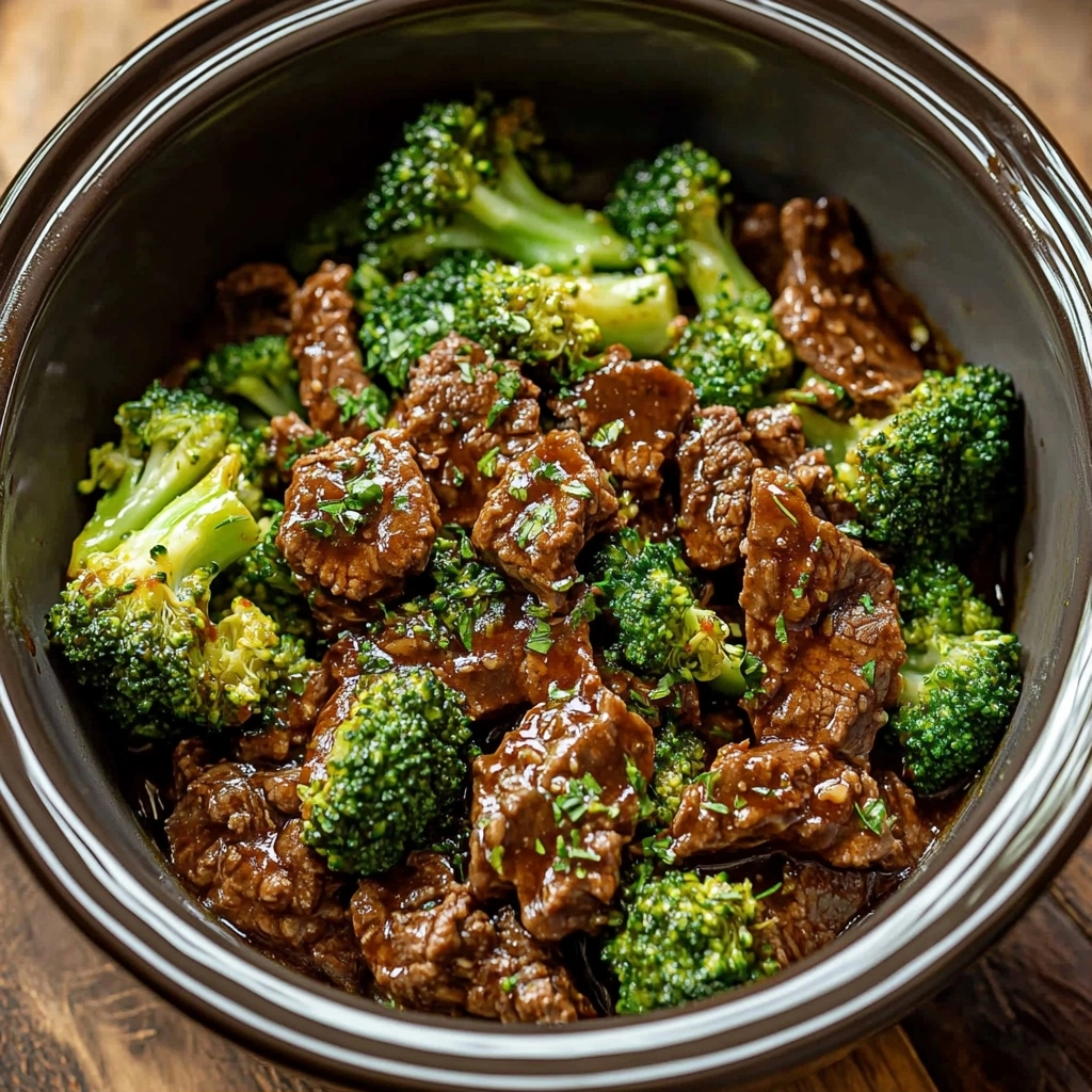 Easy Crock Pot Beef and Broccoli Recipe