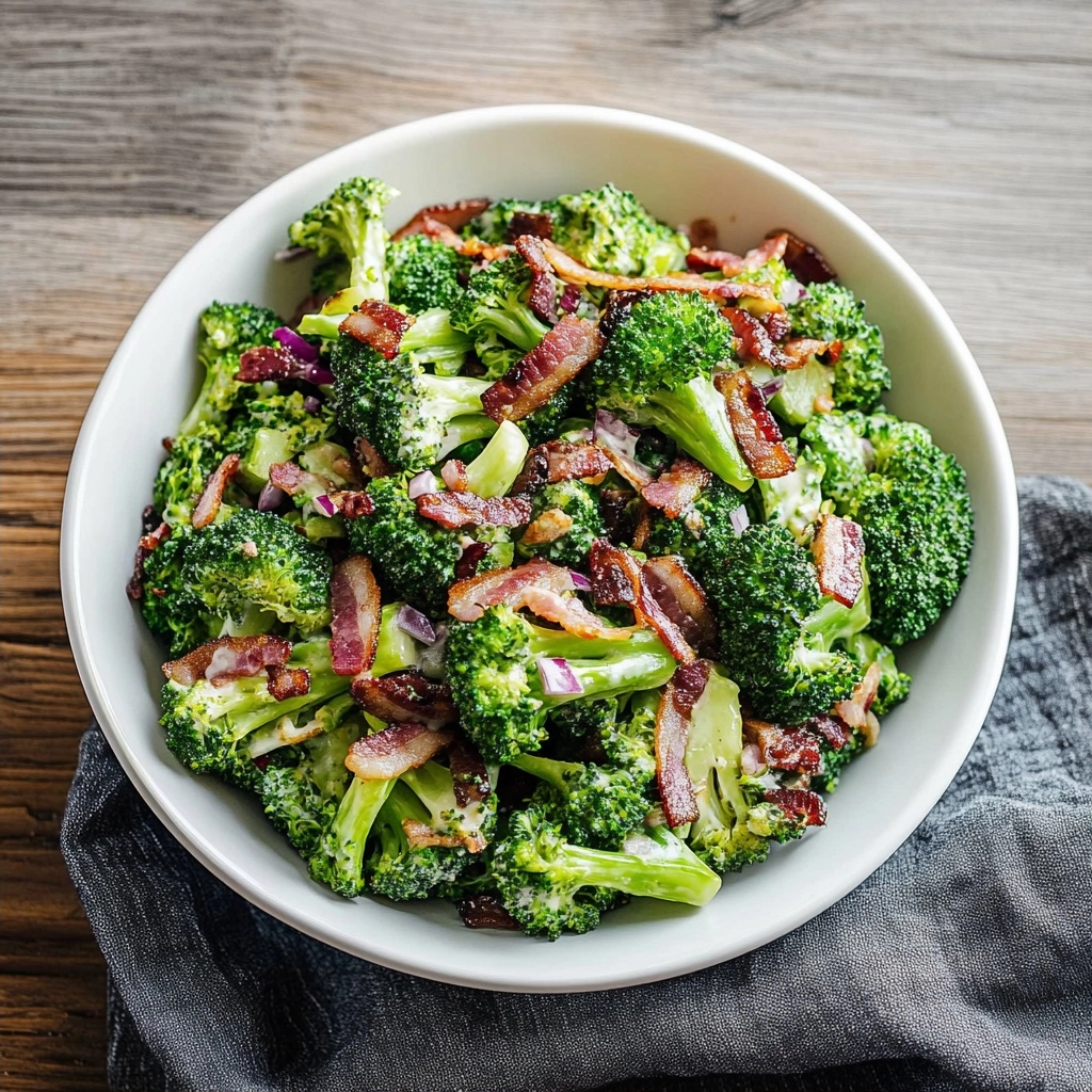 Classic Broccoli Bacon Salad
