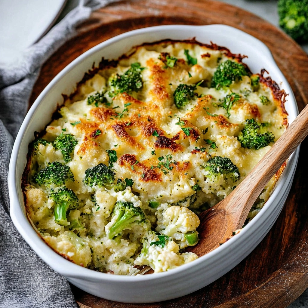 Broccoli and Cauliflower Casserole Recipe