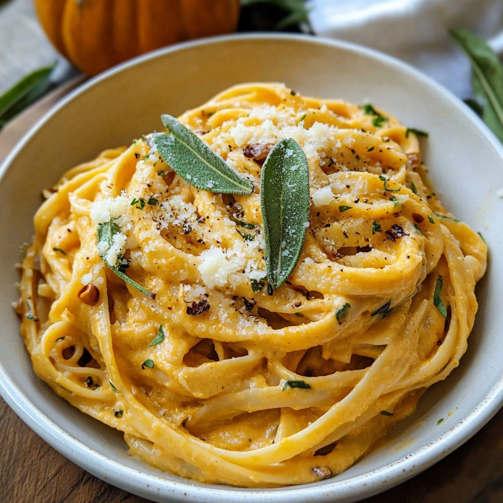 Creamy Pumpkin Pasta Recipe