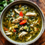 Chimichurri Chicken Soup