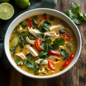 Thai Chicken Soup: A Nourishing and Vibrant Bowl