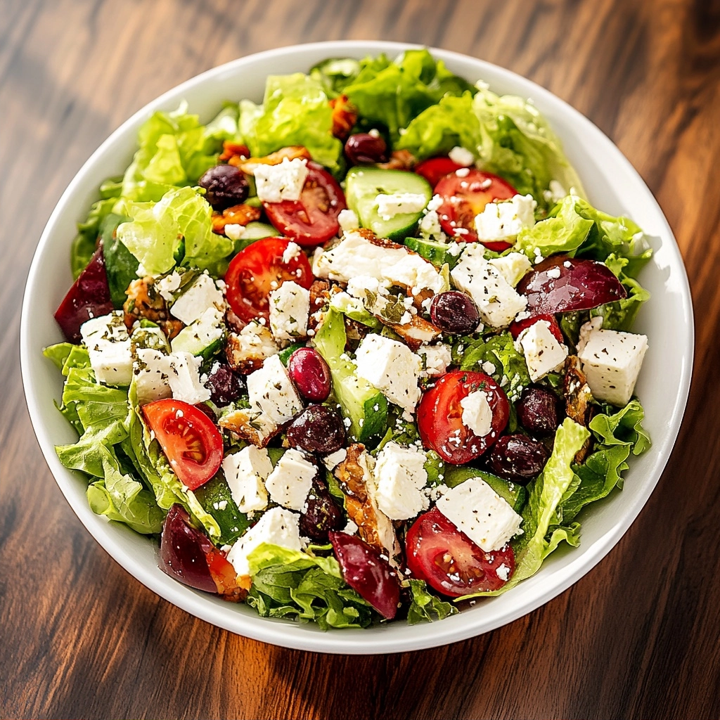 Panera Greek Salad: A Fresh Copycat Recipe for Home