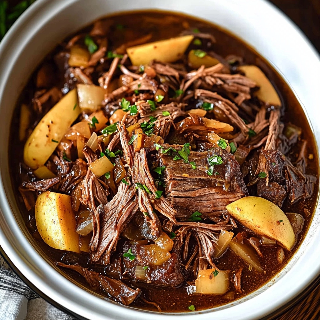 Mississippi Pot Roast Crockpot Recipe