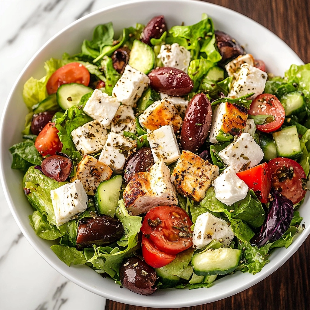 Panera Greek Salad (Copycat Recipe)