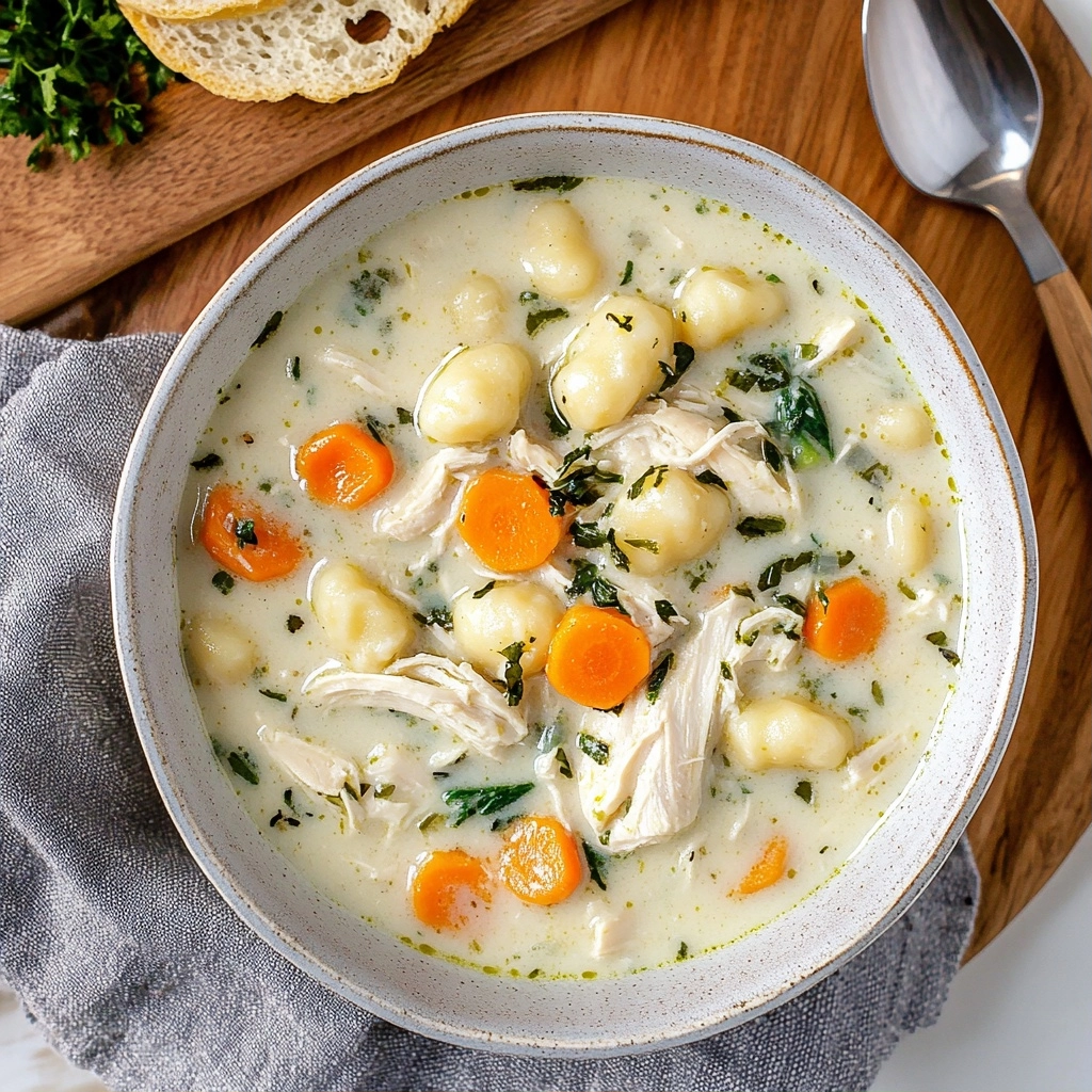 Creamy Chicken Gnocchi Soup Recipe