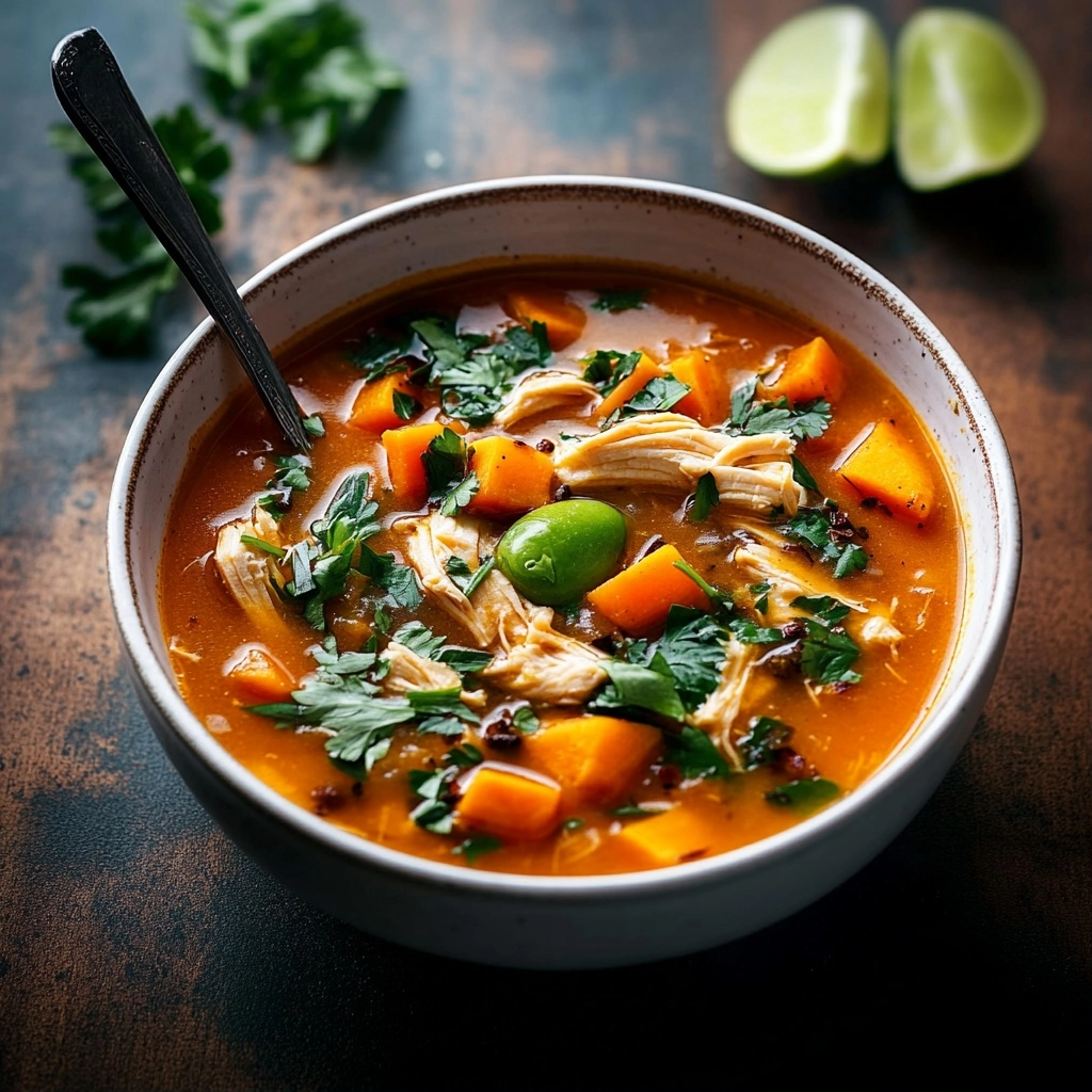 Nourishing Chicken Sweet Potato Soup for Mindful Weeknights