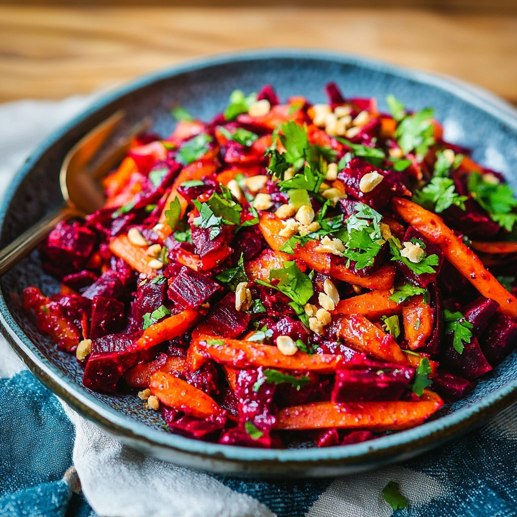 Moroccan Carrot & Beetroot Salad