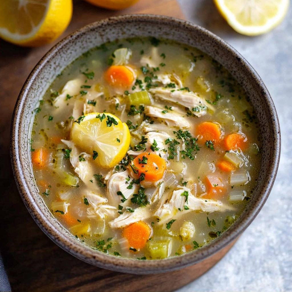 Easy Lemon Chicken Soup