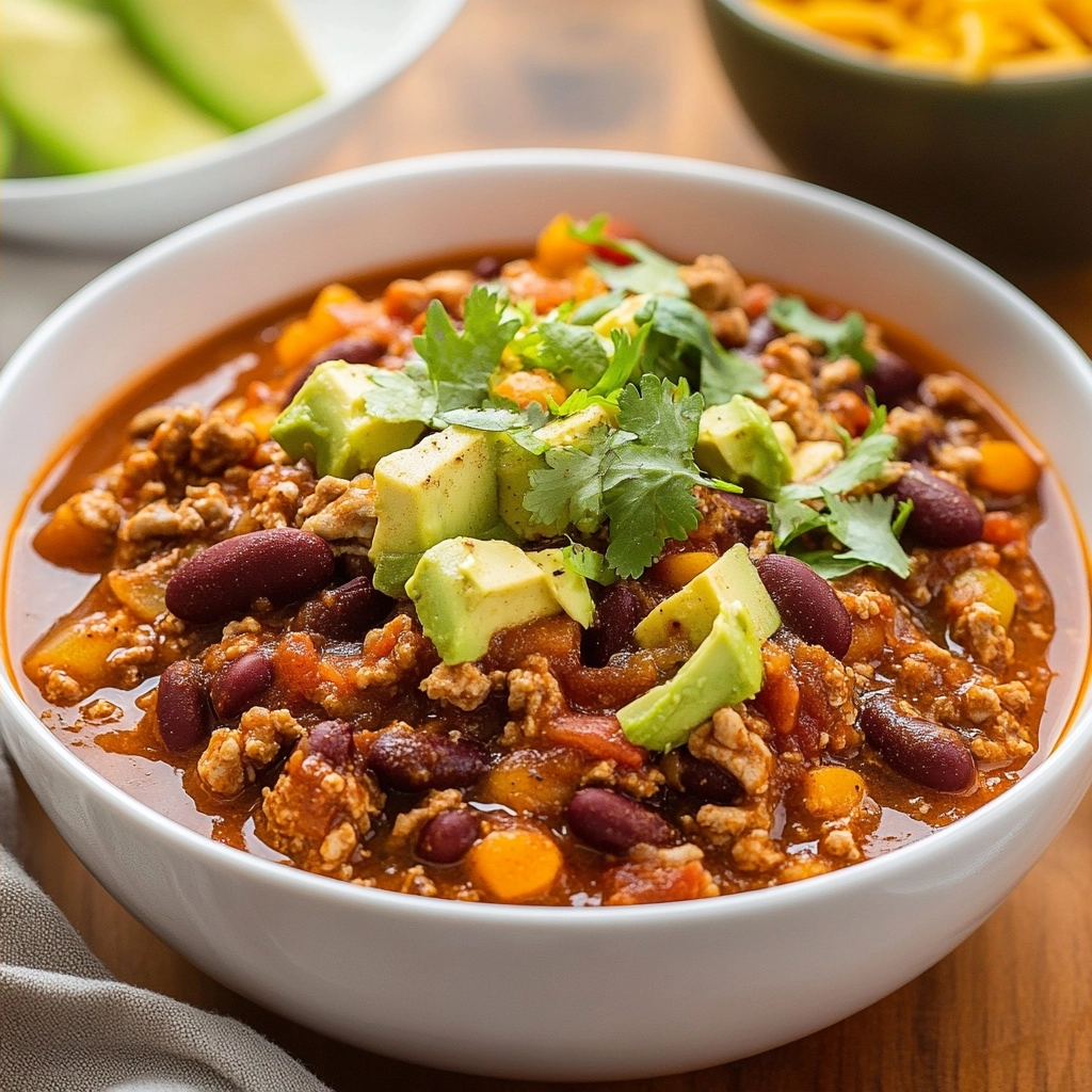 Slow-Cooker Turkey Chili