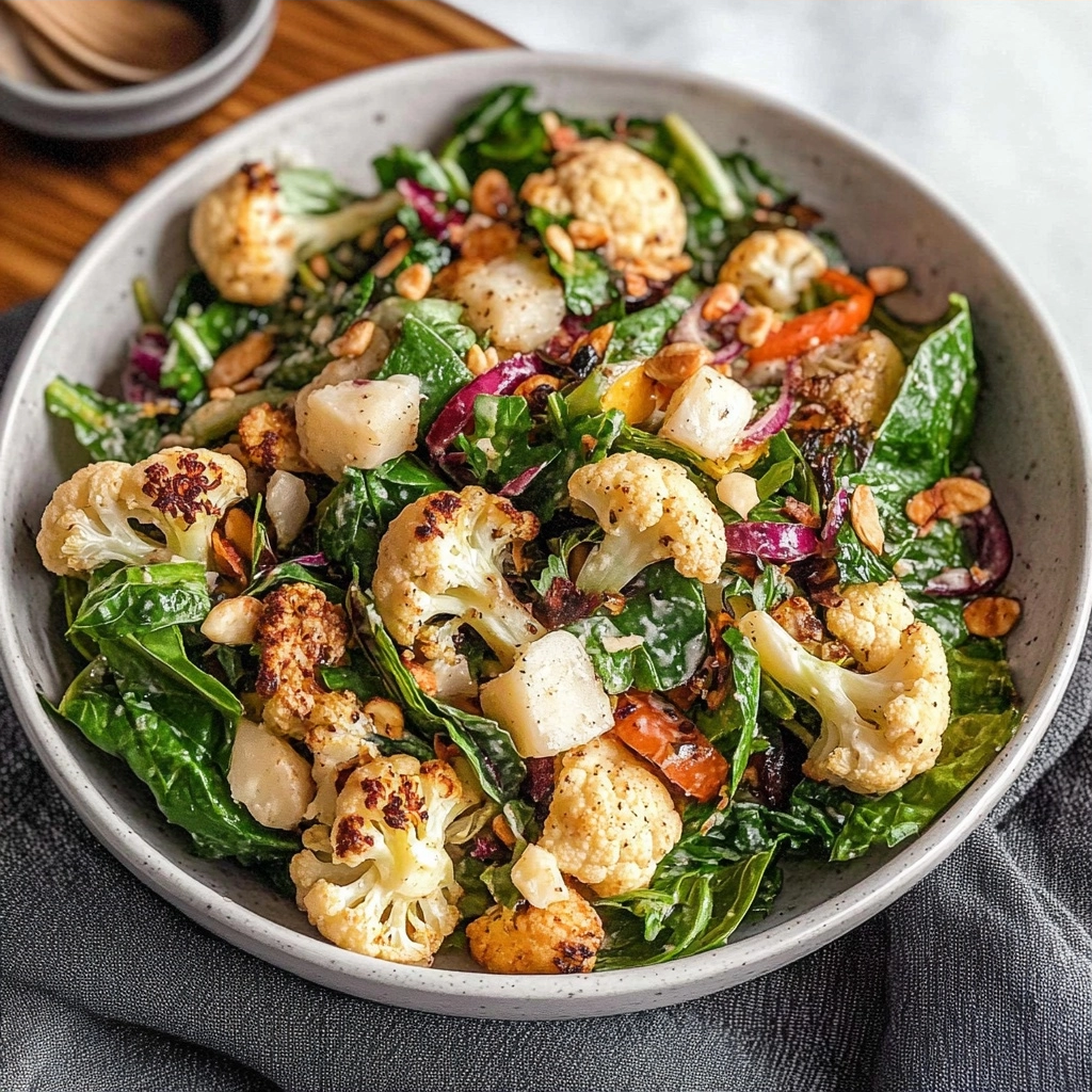 Roasted Cauliflower Salad